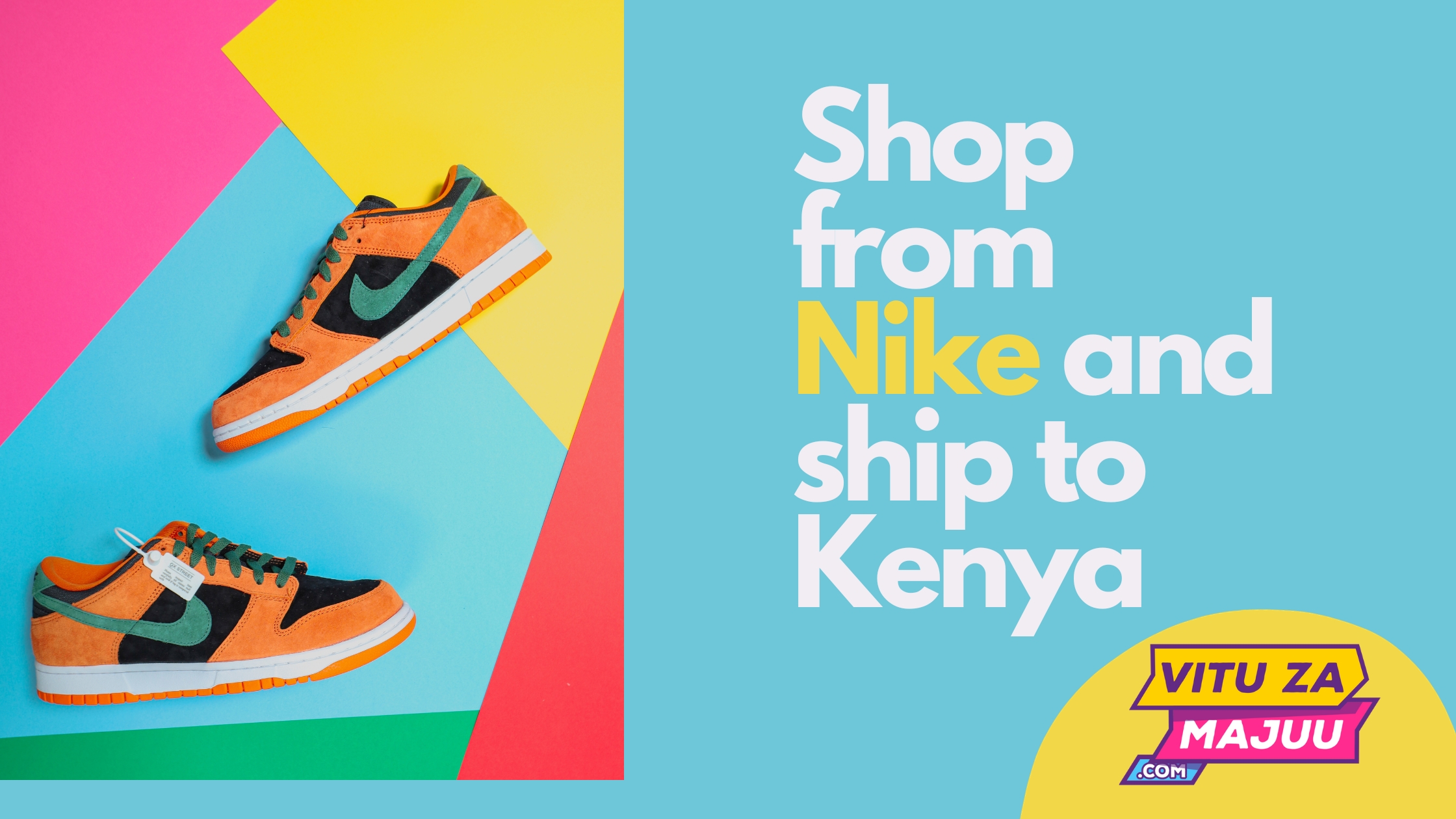 how to shop and ship from nike to kenya with vitu za majuu